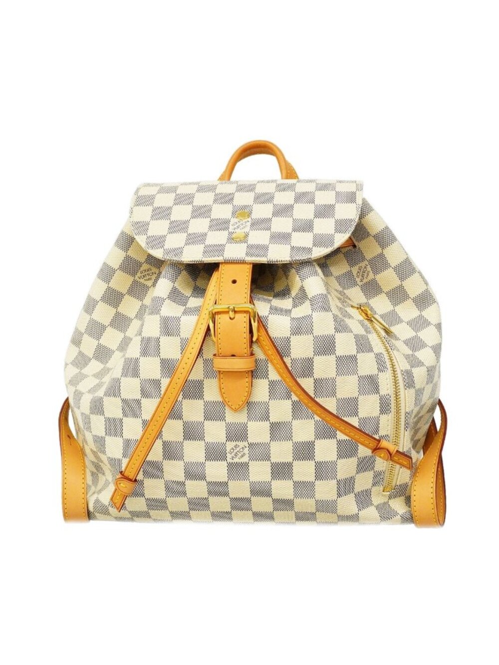 Louis Vuitton Backpack Damier Azur Sperone White